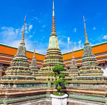 Wat Pho (Temple of the Reclining Buddha), Baangkok