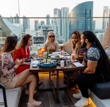 Dubai,  Rooftop Bars with Breathtaking Views