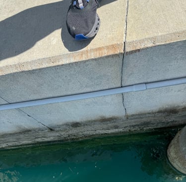 seawall cap repair 
