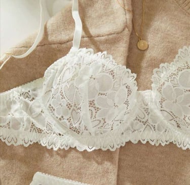 ensemble lingerie dentelle blanc maroc sexy