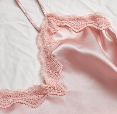 débardeur en satin sexy