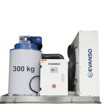 300 KG DAY FLAKE ICE MACHINE