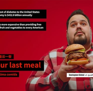 Your Last Meal Contagion Global poster