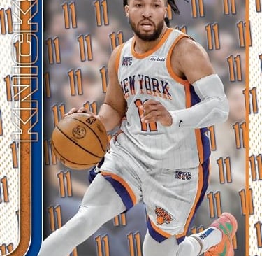 MVP Vault insert from 2025-26 Topps Basketball trading cards