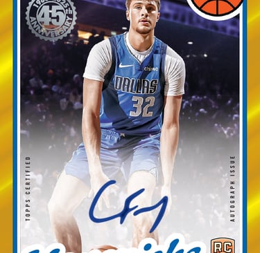 2025 Topps Basketball rookie card Cooper Flagg