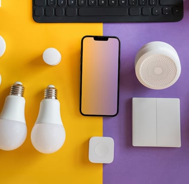 Image of IoT smart devices.