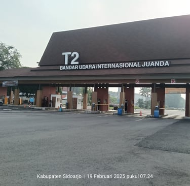 Terminal 2 Bandara Internasional Juanda Surabaya