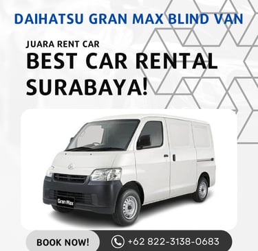 Rental Mobil Gran Max Blind Van di Surabaya Juara Rent Car