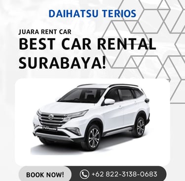 Rental Mobil Terios di Surabaya Juara Rent Car