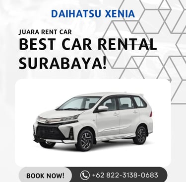 Rental Mobil Xenia di Surabaya Juara Rent Car