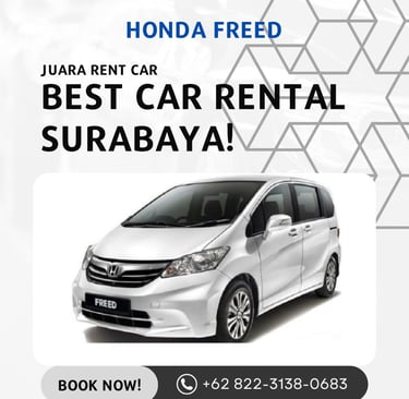 Rental Mobil Honda Freed Surabaya Juara Rent Car