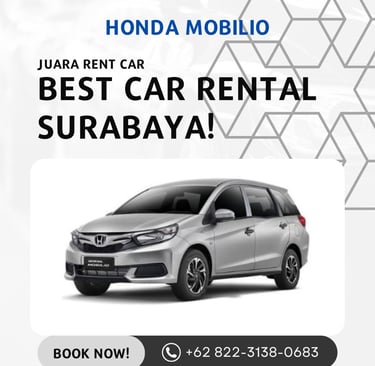 Rental Mobil Honda Mobilio di Surabaya