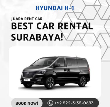 Rental Mobil Hyundai H1 di Surabaya Juara Rent Car