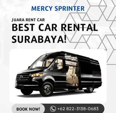 Rental Mobil Mercy Sprinter di Surabaya Juara Rent Car