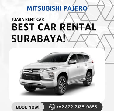 Rental Mobil Pajero di Surabaya Juara Rent Car