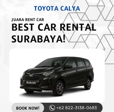 Rental Mobil Calya di Surabaya Juara Rent Car