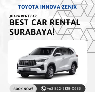 Rental Mobil Innova Zenix di Surabaya Juara Rent Car