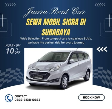 Sewa Mobil Sigra di Surabaya Murah dan Nyaman