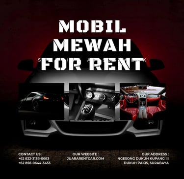 Sewa Mobil Mewah di Surabaya Juara Rent Car