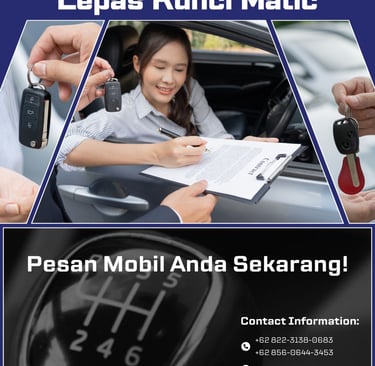Sewa Mobil Surabaya Murah Lepas Kunci Matic