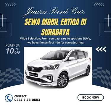 Sewa Mobil Ertiga di Surabaya Murah dan Terbaik