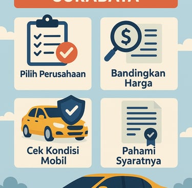 Tips Sewa Mobil di Surabaya