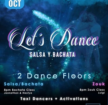Bachata Class Lets Dance 25 Oct