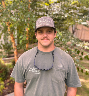 Jacob Phillips serves as Turf and Tree/Shrub Management Specialist at The King’s Garden