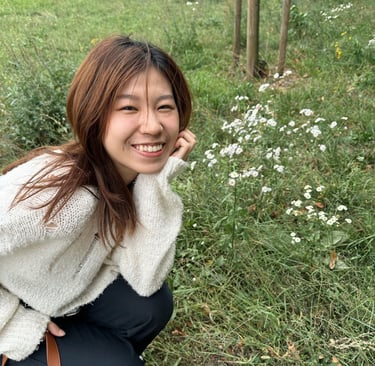 Wincy smiling during musical rehearsal