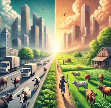 Livestock and urbanisation