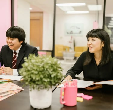 travailler avec les Japonais