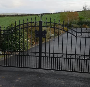 Electric gate installers, automate existing manual gates