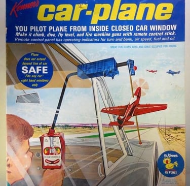 Kenner's Car-Plane Vintage Ad