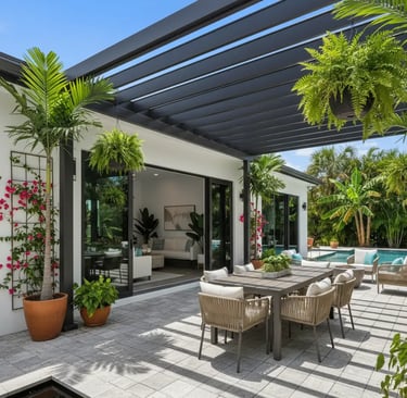 Concrete Patio for Outdoor Living in Hollywood, FL
