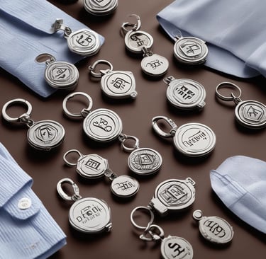 Unique merchandise items tailored to client branding needs.