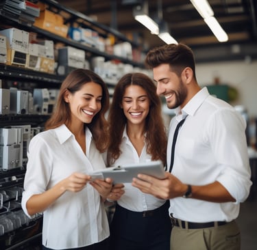 Bright living room with modern inventory