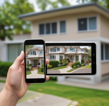 A view of a secure entrance with access control features.