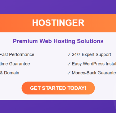 #Hostinger #WebHosting #WordPress #WebDevelopment #OnlineBusiness #AffordableHosting #WebsiteBuilder