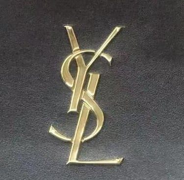 A sleek and luxurious raised TPU logo, expertly applied on a premium leather surface.