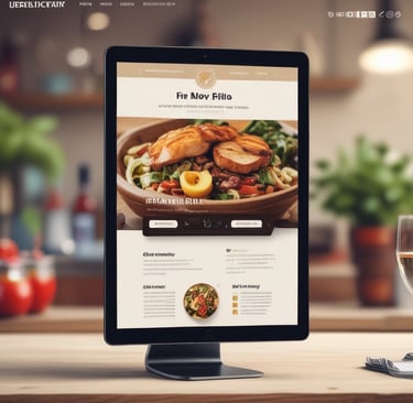 A team of professionals collaborating on a project with design sketches and a digital tablet.