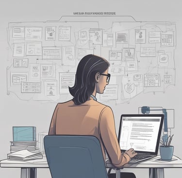 photo of white staircase