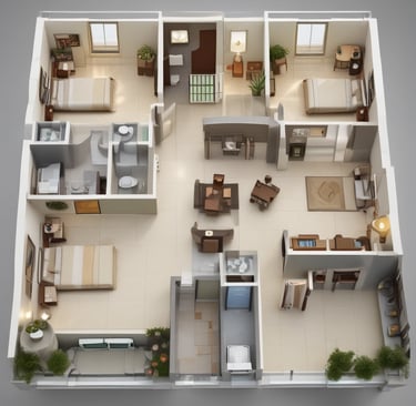 a building with a fenced in area with a fenced in area with a