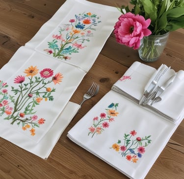 a living room with a white couch and pillows