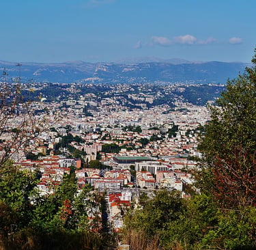View from Mont Alban