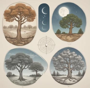 Wooden wagon wheel against stone wall