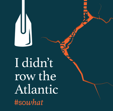 Leadership book cover I Didn’t Row the Atlantic Andy Begley