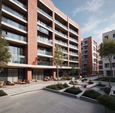 Bright living room with modern inventory