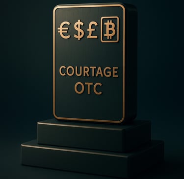 courtage OTC bitcoin monero lystec ethereum