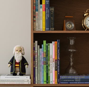 boho bookshelf decoration idea