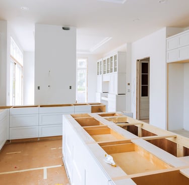 Vision Flooring Kitchen Remodeling. New cabinets installation Mill Creek, Mukilteo, Everett